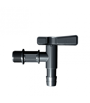 PST Kran do deszczówki CANTAP - CZARNY