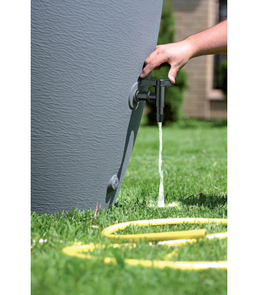 PST Kran do deszczówki CANTAP - CZARNY