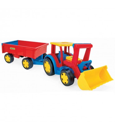 W GIGANT TRAKTOR + ŁADOWARKA + PRZYCZEPA