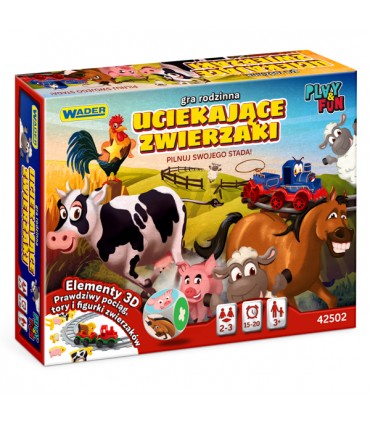 W GRA RODZINNA - UCIEKAJĄCE ZWIERZĘTA