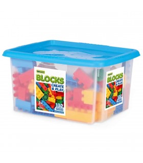 W KLOCKI BLOCKS W POJEMNIKU 132el.