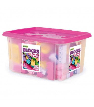 W KLOCKI BLOCKS W POJEMNIKU DZIEWCZ. 132el.