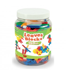 W KLOCKI LISTKI SŁOIK MAŁY 180szt.