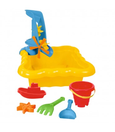W PIASKOWNICA Z AKCESORIAMI ŻÓŁTA