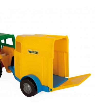 W TRAKTOR Z PRZYCZEPĄ NA KONIA