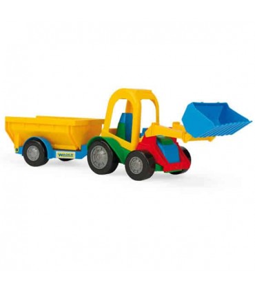 W ŁADOWARKA Z PRZYCZEPĄ