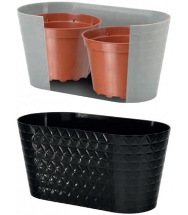 FP - SKRZYNKA DIAMENT PETIT 23 CZARNY