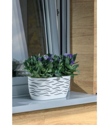 FP - SKRZYNKA SAHARA DUO 35 BETON + BIAŁY WKŁAD