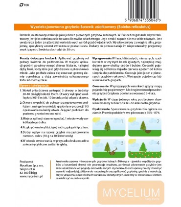 GRZYBNIA BOROWIK USIATKOWANY 10g