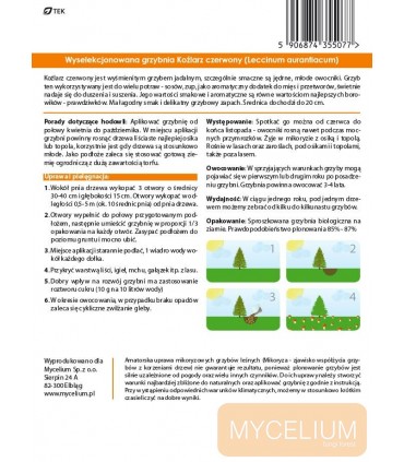 GRZYBNIA KOŹLARZ CZERWONY 10g