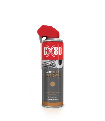 CX80 - SMAR DO LIN I KÓŁ ZĘBATYCH DUO SPRAY 500ml