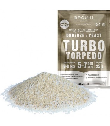 BIN DROŻDŻE GORZEL. TURBO TORPEDO 5-7dni 100g