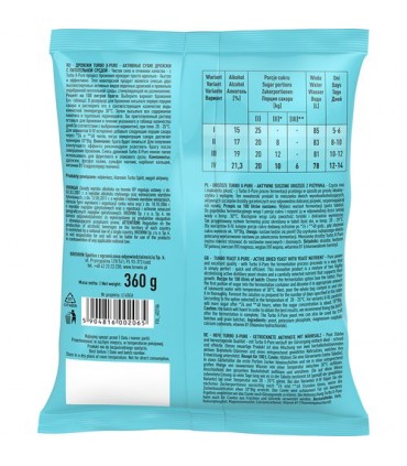 BIN DROŻDŻE TURBO X-PURE 21,3%, 5-6dni, 100L, 360g