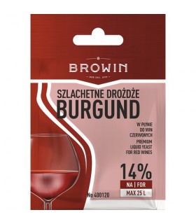 BIN DROŻDŻE WINIARSKIE PŁYNNE BURGUND 20ml