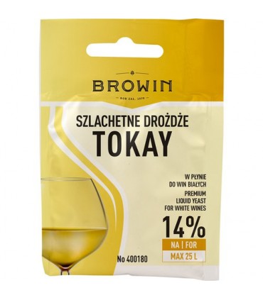 BIN DROŻDŻE WINIARSKIE PŁYNNE TOKAY 20ml