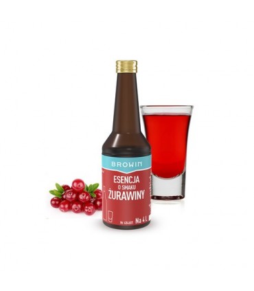 BIN ESENCJA SMAK. ŻURAWINA 40ml