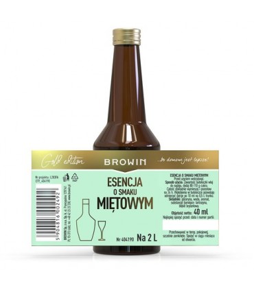 BIN ESENCJA SMAK. GOLD MIĘTOWA 40ml