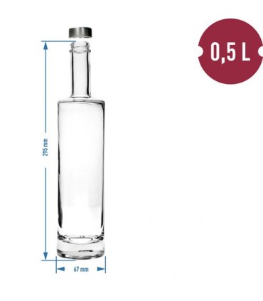 BIN BUTELKA PONADCZASOWA 500ml