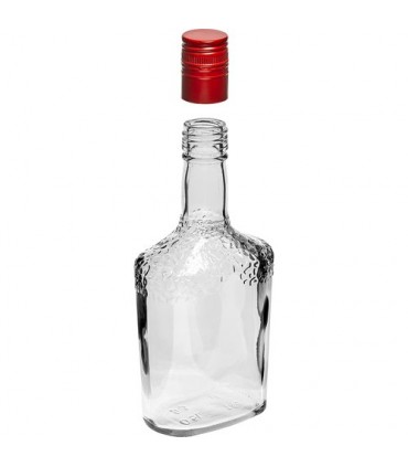 BIN - BUTELKA SAFARI + ZAKRĘTKA  BIAŁA 500ml 1szt.