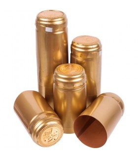 BIN KAPTURKI TERMOKURCZLIWE ZŁOTE 100szt.