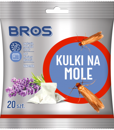 BROS MO - KULKI NA MOLE CYTRYNOWE 20szt.