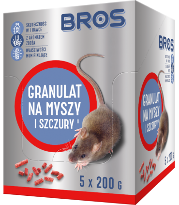 BROS MY - GRANULAT NA MYSZY 2,5 kg