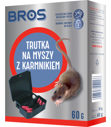 BROS MY - TRUTKA NA MYSZY W KARMNIKU 60g