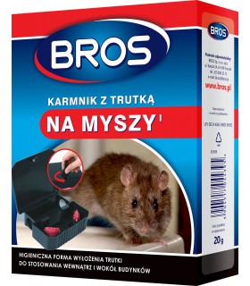 BROS MY - KARMNIK Z TRUTKĄ NA MYSZY 1szt.