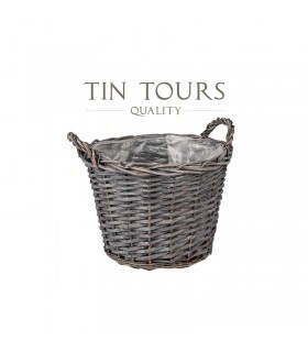 TT - KOSZ Z UCHW. OKRĄGŁY CZARNY HC170043.C.M