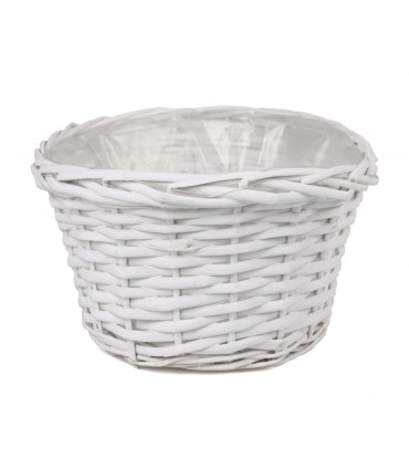 TT - KOSZYK WIKLINOWY BIAŁY HC160045