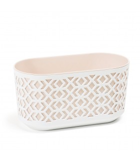 SKRZYNKA AZTEK 600 biały - j.beż