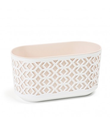 SKRZYNKA AZTEK 600 biały - j.beż