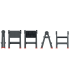 PST DRABINKA TITAN LADDER jasny niebieski