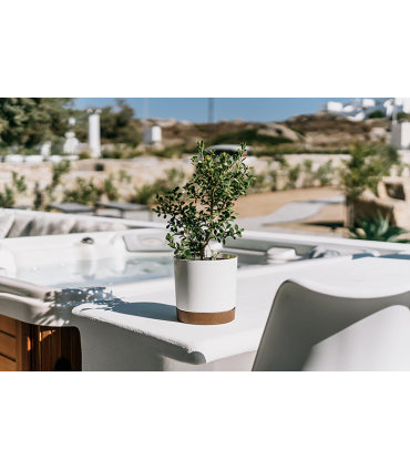 PST Doniczka TUBO PM 180 biały