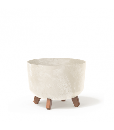 PST Doniczka GRACIA BETON EFFECT 300E krem