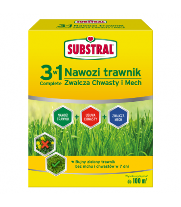 SUB - NAWÓZ 3w1 DO TRAWY, ANTYMECH, ODCHW. 3,6kg