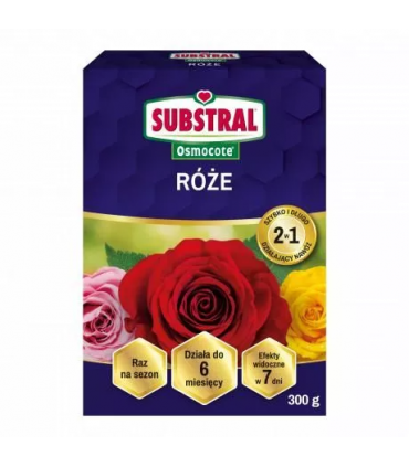SUB - OSMOCOTE 2w1 RÓŻA 300g