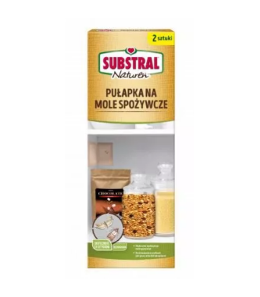 SUBSTRAL NATUREN PUŁAPKA NA MOLE SPOŻYWCZE 2szt