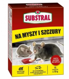 SUBSTRAL PASTA NA MYSZY I SZCZURY 150g