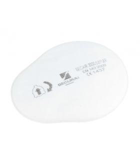 KWAZAR CHEM PROTECT FILTR PRZECIWPYŁOWY P2