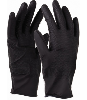 RĘKAWICE NITRAX GRIP BLACK r.10 - XL (op. 10szt.)