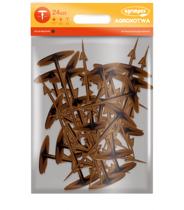 AGROKOTWA BRĄZOWA 24szt.