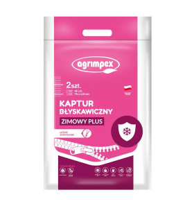 KAPTUR BŁYSKAWICZNY PLUS ZIMOWY 70x110cm 2szt.