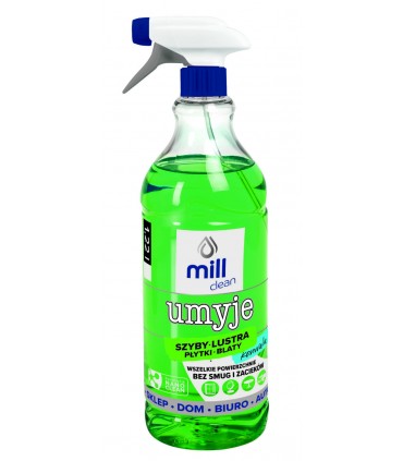 MILL CLEAN DO MYCIA SZYB, LUSTER, GLAZ. KON. 1,22L