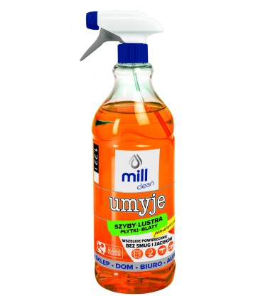 MILL CLEAN DO MYCIA SZYB, LUSTER, GLAZ. POM. 1,22L