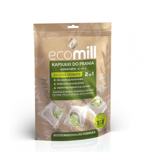 MILL ECO KAPSUŁKI DO PRANIA UN.ZIEL.HERBATA 30szt.