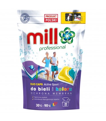 MILL PROF. KAPSUŁKI DO  PRANIA ACTIVE SPORT 30szt.