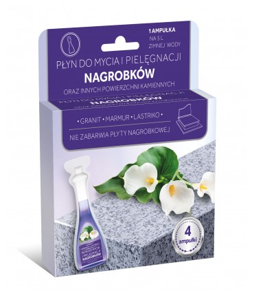 CLEAN MILL do nagrobków 40ml x 4szt