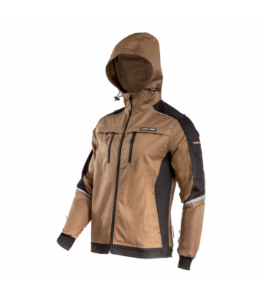 LAHTI BLUZA BRĄZ-CZARNA XL