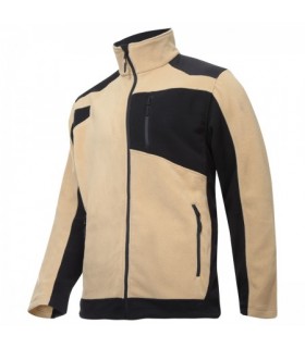 LAHTI BLUZA POLAR. ZE WZMOC. BEŻ-CZAR "2XL"
